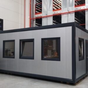 Conteneur bureau 18 m² – isolé et équipé