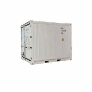 Conteneur frigorifique 10 pieds d'occasion blanc