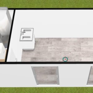 Module Conteneur Habitable de 17 m²