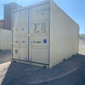 Conteneur Maritime 20 Pieds HC – Espace Supplémentaire et Résistance