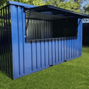 Conteneur Bar Démontable XL 4 x 2 m – Solution Modulaire pour Événements