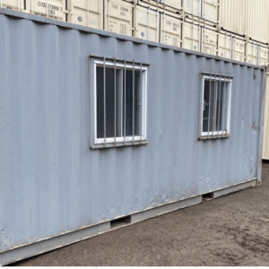 Conteneur Bureau de Chantier 20' – Usure Normale